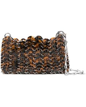 Rabanne 1969 Schultertasche - Braun