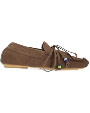 Anniel Loafer Mit Fransen - Braun