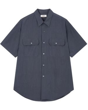 Studio Tomboy X Short-Sleeve Shirt - Blue