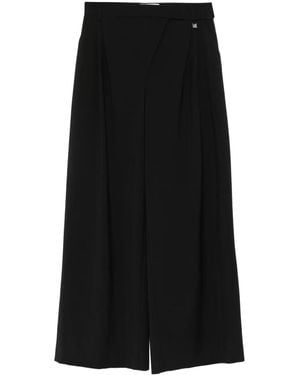 GIUSEPPE DI MORABITO Hose mit Bundfalten - Schwarz