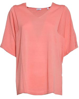 Aspesi Knitted T-Shirt - Pink