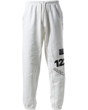 RRR123 Cotton Track Trousers - White