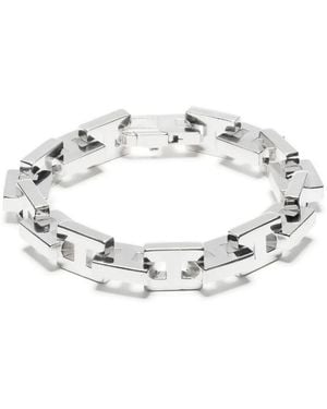 Hatton Labs H Logo Chain-Link Bracelet - White