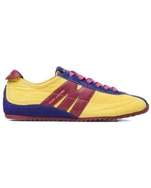 Marc Jacobs The 400 Bleecker Lace-Up Trainers - Blue