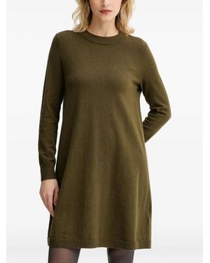 Marc O' Polo Long-Sleeve Mini Dress - Green