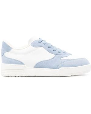 Moschino Lace-Up Trainers - Blue