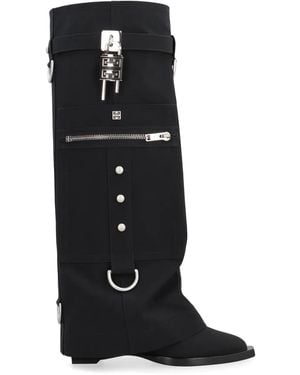 Givenchy 60Mm Shark-Lock Boots - Black