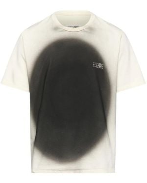 MM6 by Maison Margiela Crew-Neck T-Shirt - Natural