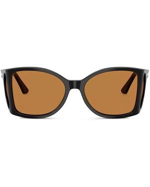 Persol Sonnenbrille Mit Geometrischem Gestell - Braun