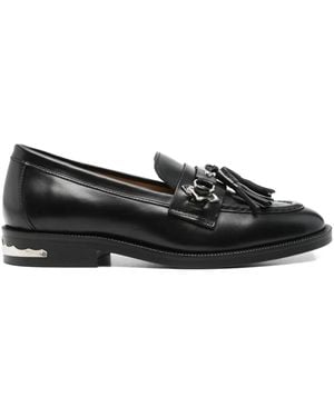 Toga Loafers Verfraaid Met Kwastjes - Zwart