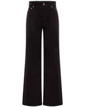 A.P.C. Jeans Met Wijde Pijpen - Zwart