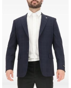 Scotch & Soda Blazer Met Enkele Rij Knopen - Blauw