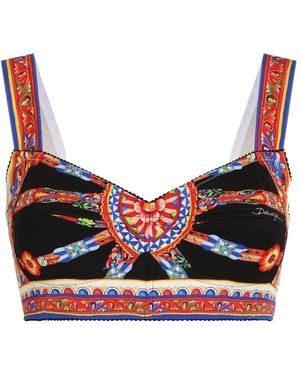 Dolce & Gabbana Carretto トップ - ピンク