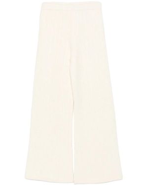 Sandro リブパンツ - ホワイト