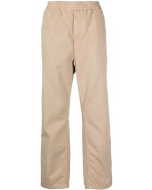 Carhartt High-Rise Straight-Leg Trousers - Natural