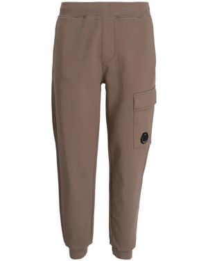 C.P. Company Pantaloni Sportivi Diagonal - Marrone