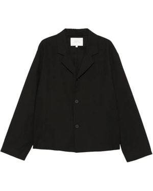 Studio Nicholson Buttoned Jacket - Black