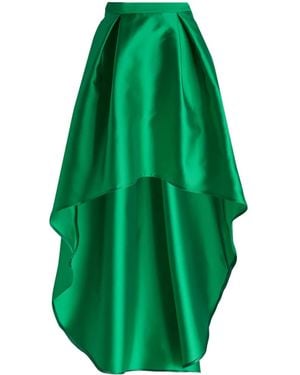SIMONA CORSELLINI Pleated Skirt - Green