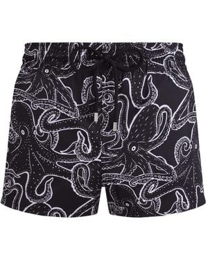 Vilebrequin Poulpes Swim Shorts - Black