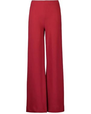 STAUD Stroll Wide-Leg Trousers - Red