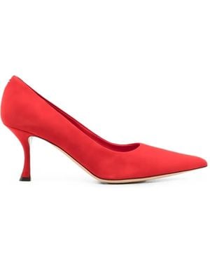 Ferragamo Elydea Pointed-Toe Court Shoes - Red