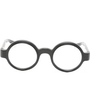 Matsuda Round-Frame Glasses - Black