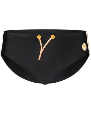 North Sails Drawstring-Fastening Swim Briefs - Black