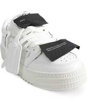 Off-White c/o Virgil Abloh 3.0 Court Lace-Up Trainers - White