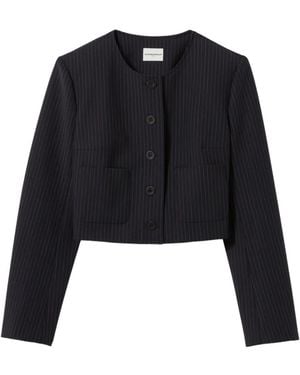 Claudie Pierlot Short Tailored Jacket - Black