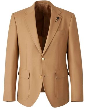 Lardini Single-Breasted Blazer - Brown
