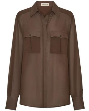 Nicholas Chemise Chloe - Marron