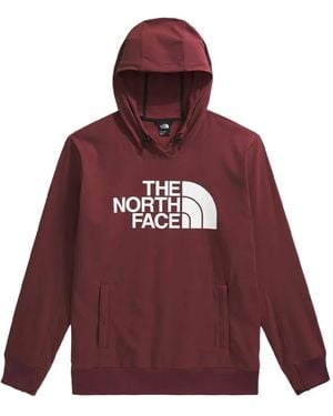 The North Face Logo-Print Hoodie - Red