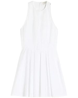 Sportmax Cotton Mini Dress - White