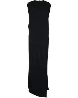 Tom Ford Sleeveless Silk Maxi Dress - Black