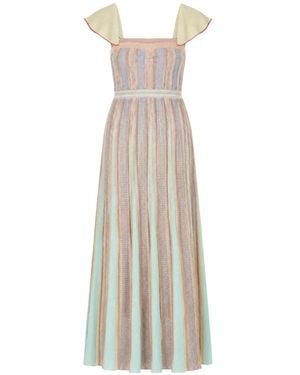 forte_forte Pleated Maxi Dress - White