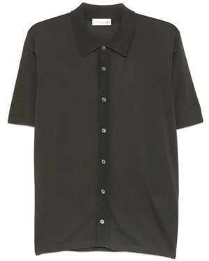Roberto Collina Short-Sleeve Button-Up Shirt - Black