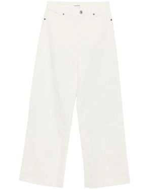 P.A.R.O.S.H. Wide-Leg Pants - White