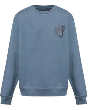 AllSaints Orlando Graphic Sweatshirt - Blue