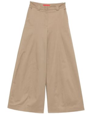 Thelatest Wide-Leg Trousers - Natural