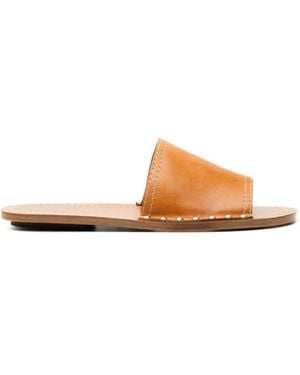 TOTEME Studded Leather Sandals - Multicolor