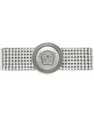 Versace Right Gianni Ribbon ヘアクリップ - メタリック