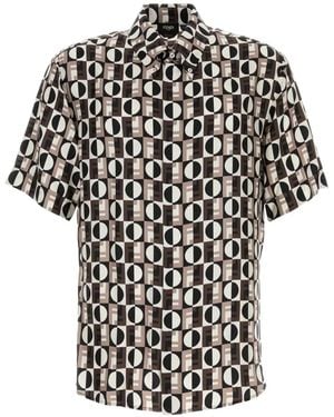 Fendi Chemise En Soie - Black
