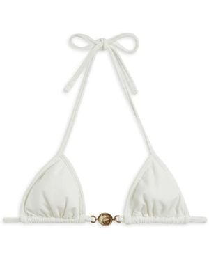 Reina Olga Splash Bikini Top - White