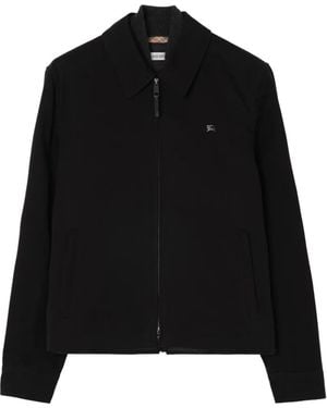 Burberry Bloomsbury Harrington-Jacke Aus Baumwolle (Mit Weste) - Schwarz