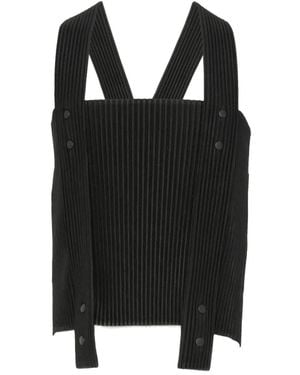 Homme Plissé Issey Miyake Painter's Gear Sleeveless Top - Black