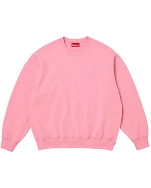 Supreme Pullover Mit Rundhalsausschnitt - Pink