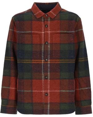 Barbour Woodlane Brushed Check Overshirt - Brown