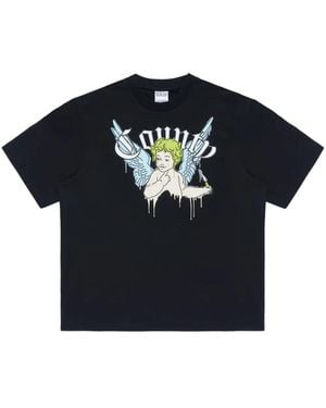 Marcelo Burlon County Angel Tシャツ - ブルー