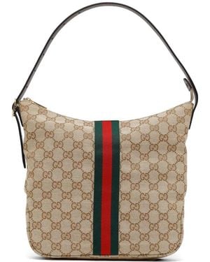 Gucci Lunetta Crossbody Bag - White