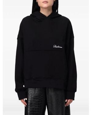 DISCLAIMER Sudadera Con Capucha Y Logo Bordado - Negro